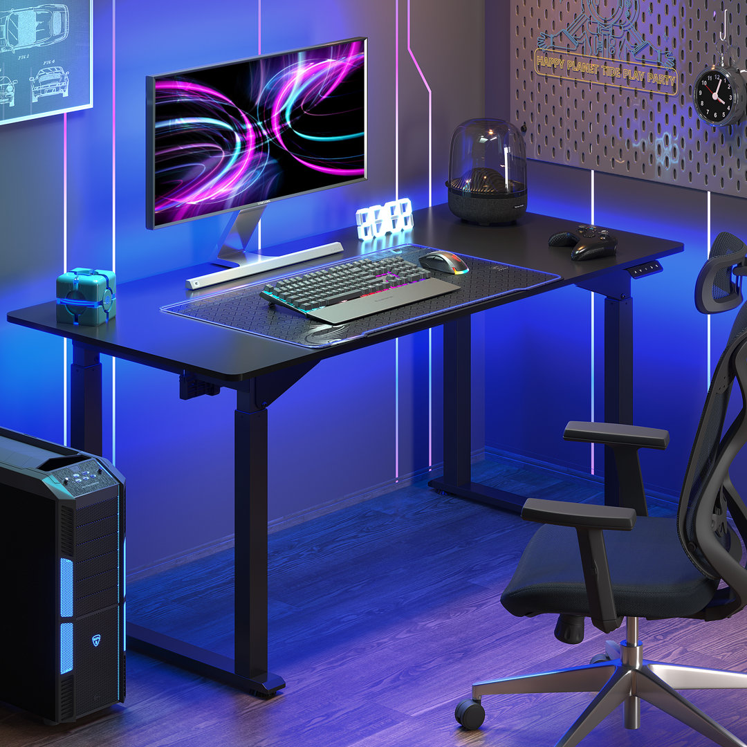 Height Adjustable Rectangle Standing Desk
