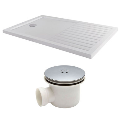  Stone Resin Shower Tray – White