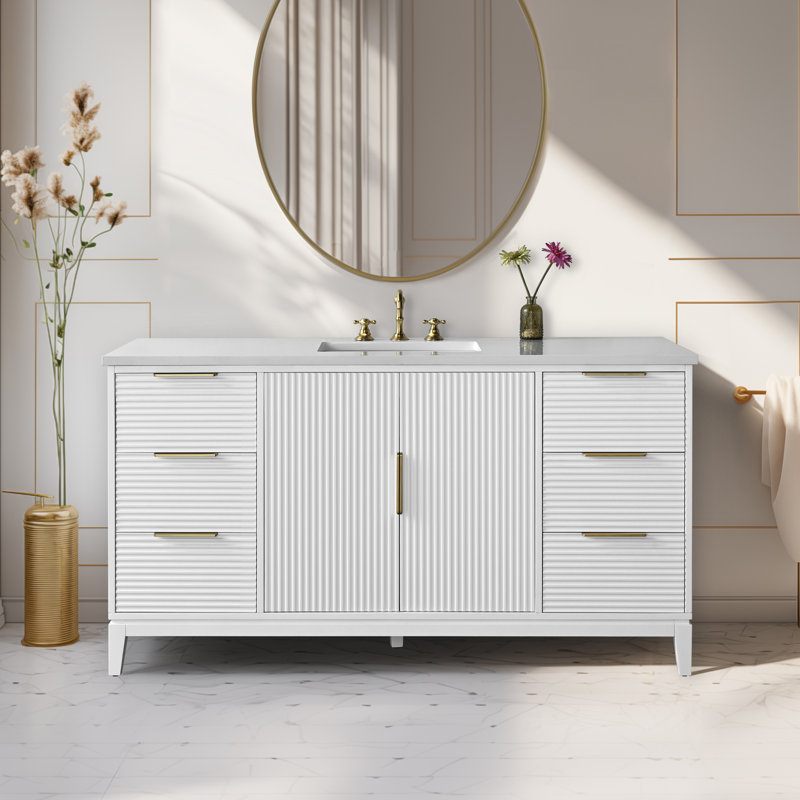 Ensemble de meuble-lavabo simple 60 po Lissandra