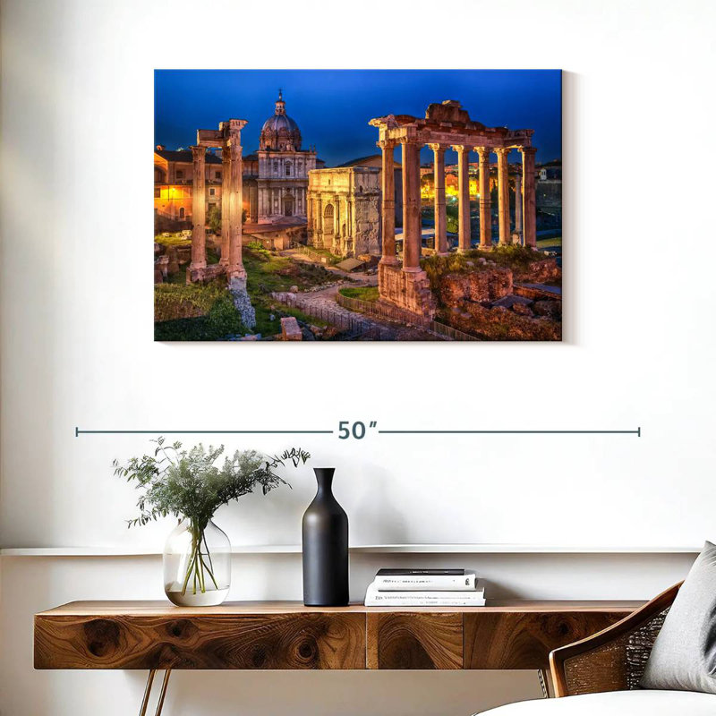 Ravi Roman Forum Ruins, 24" H x 36" W