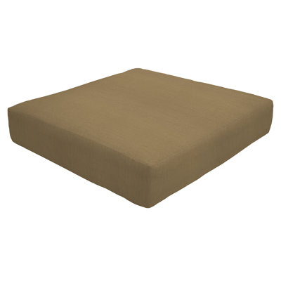 Coussin de repose-pieds sunbrella intérieur/extérieur couteaux edge