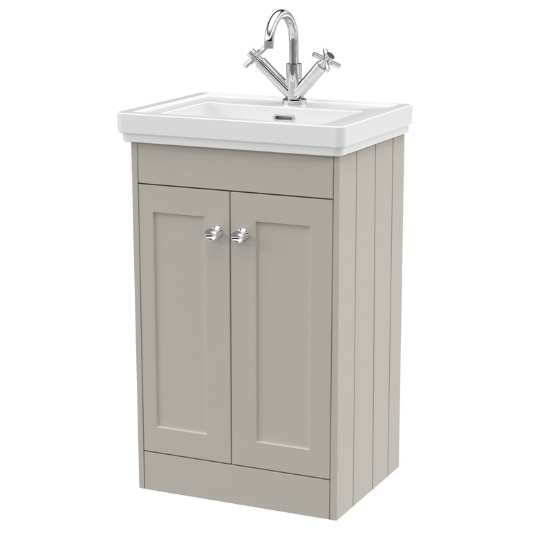 Ashwick 531 mm Bathroom Vanity, Pebble Grey