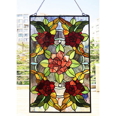 Erin Plants & Flowers Window Panel