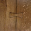 Herschel Oak Solid Wood Top Metal Base Dining Table-1437970426-1437969922