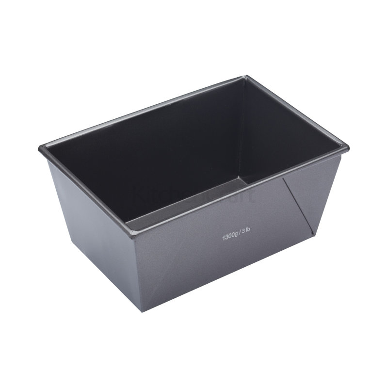 MasterClass Heavy Duty Non-Stick Farmhouse Loaf Pan, 12 cm H x 21.5 cm W x 13 cm D