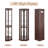 Corner Curio Cabinet, 70" H Lighted Glass Display Cage with Tempered Glass Doors & 3 Adjustable Shelves, Light Bulb Inclued, Wine Bar China Cabinet for Living Room, Kitchen-1527950335-1539850514