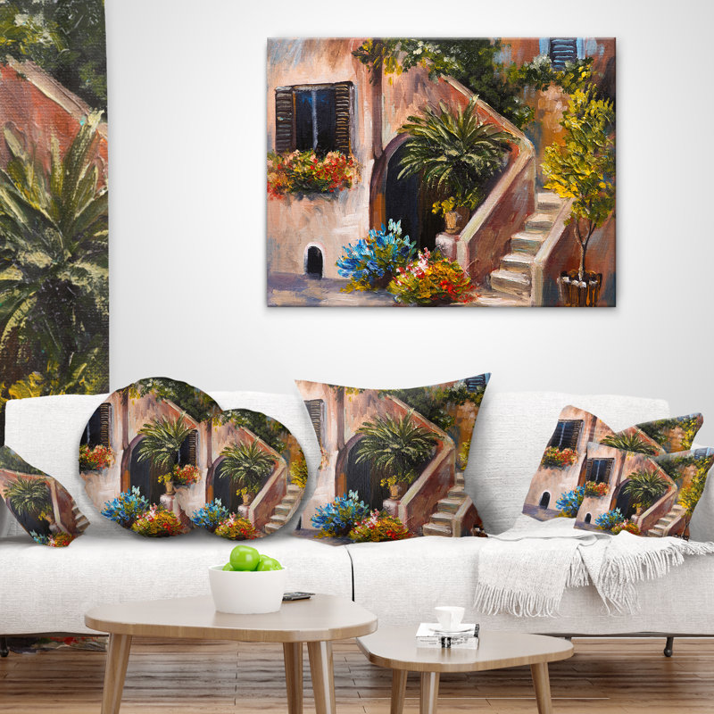 Coussin Landscape, Rectangulaire, 12 po x 20 po