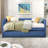 Upholstery Wooden Frame Daybed with Trundle-508087852