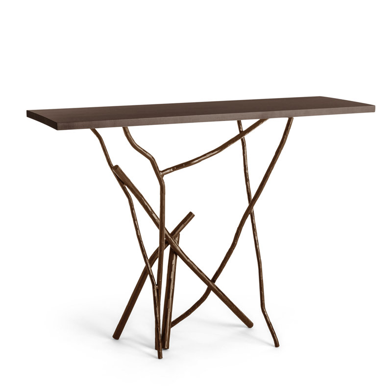 Console 46 po Brindille, Bronze, Espresso