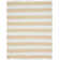 Johnie Hand-Knotted Cotton Yellow and Ivory White Rug