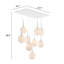 Luminaire suspendu en grappe 9 lumières Casco