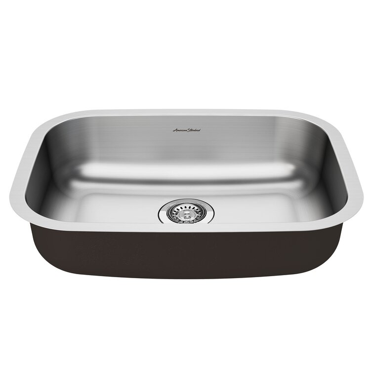 American Standard Portsmouth 23.38'' L Undermount Single Bowl Stainless  Steel Kitchen Sink Wayfair Canada