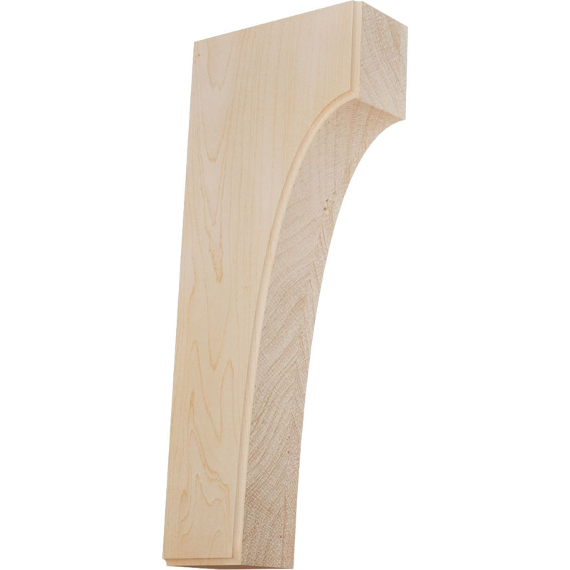 Support Clarksville H 8 po x l 5 1/4 po x P 6 po, Chêne rouge, H 8 po x l 5,25 po x P 6 po