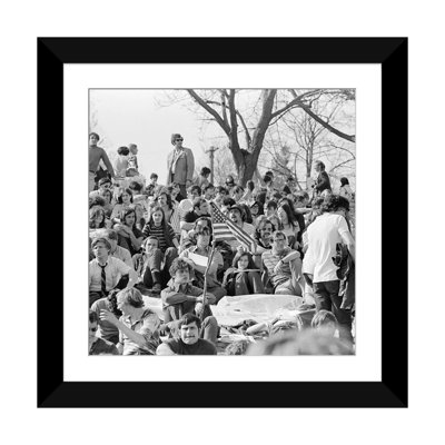 « april 22 1970 », reproduction de photo sur toile tendue, "april célébration fairmont park philadelphia pennsylvanie"