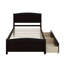 Lit plateforme simple avec tiroirs-1027049965