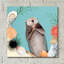 «Otter's Paradise II» par Victoria Borges, art mural en verre acrylique