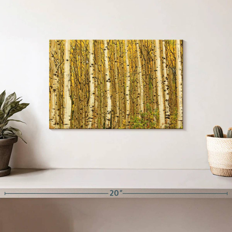 Alvord Golden Aspen Forest, 8" H x 12" W