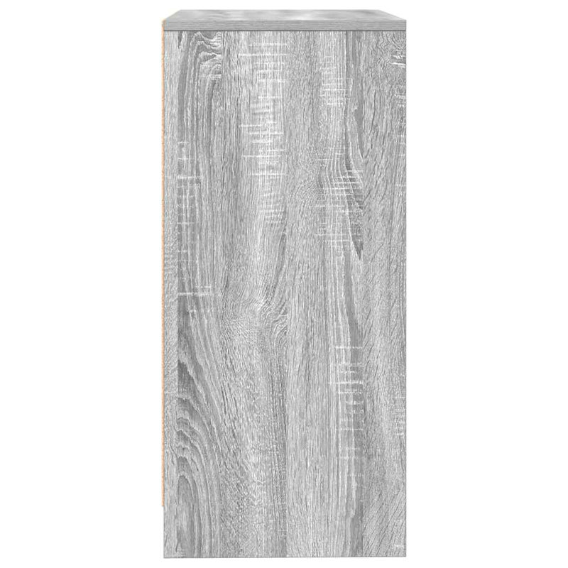Sideboard 57X34x76 Cm Engineered Wood, Grey Sonoma