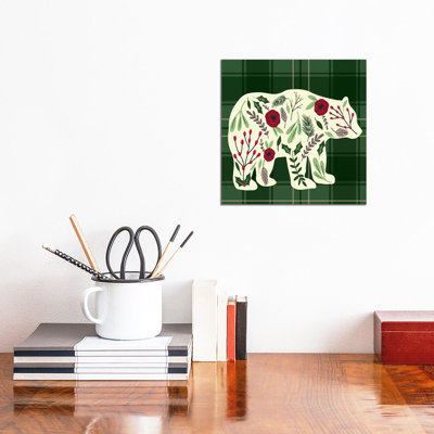 Cozy Christmas Cabin I by Louise Allen - Wrapped Canvas Gallery-Wrapped Canvas Giclée