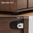 Modern Sideboard Storage Cabinets with Cable Management and Adjustable Shelves-1934174680