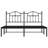 Bralon vidaXL Metal Bed Frame with Headboard & Slats, No Mattress, Easy Assembly-1084282202-1084282197