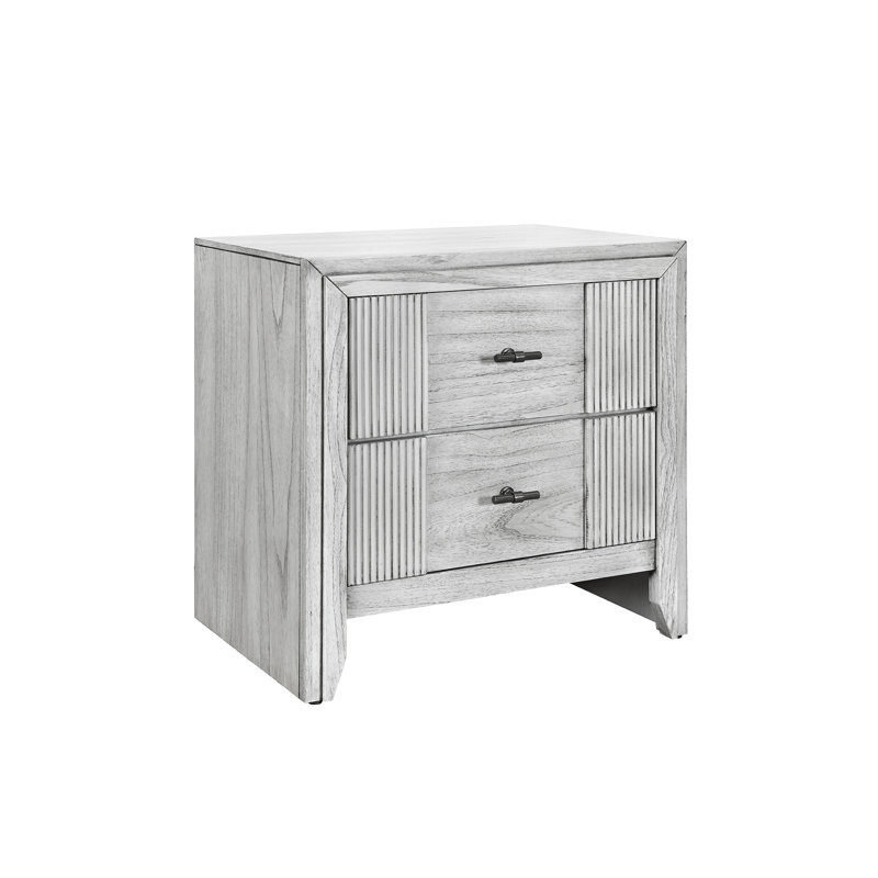 Ensemble de chambre avec grand lit 5 pièces Elsie Gray, Grand