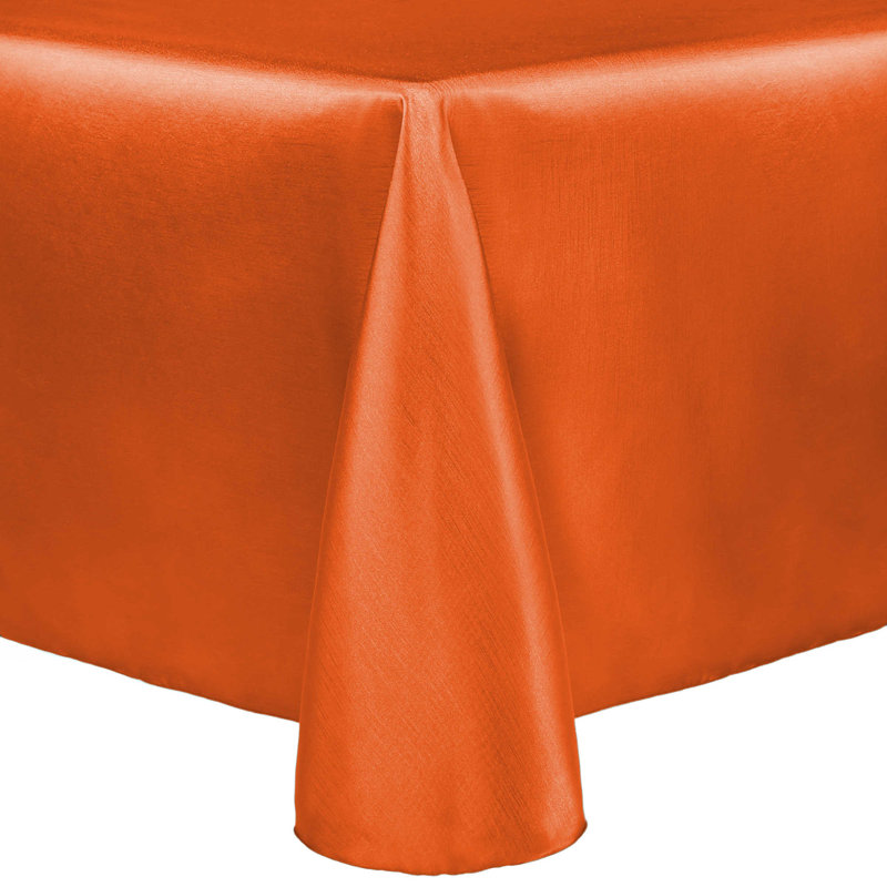 Solid Color Tablecloth, 120" x 72", 3, Ice Peach