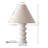 Lampkin 24" H White Resin Table Lamp