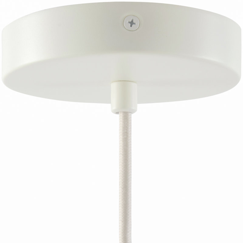 Luminaire suspendu Armster, H 59 po x l 11 po x P 11 po, Crème