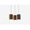 Solid 3 - Light LED Pendant