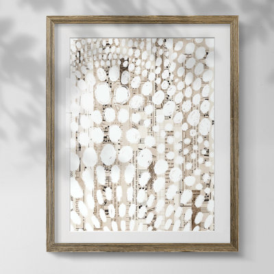 Motif rétro I, reproduction encadrée