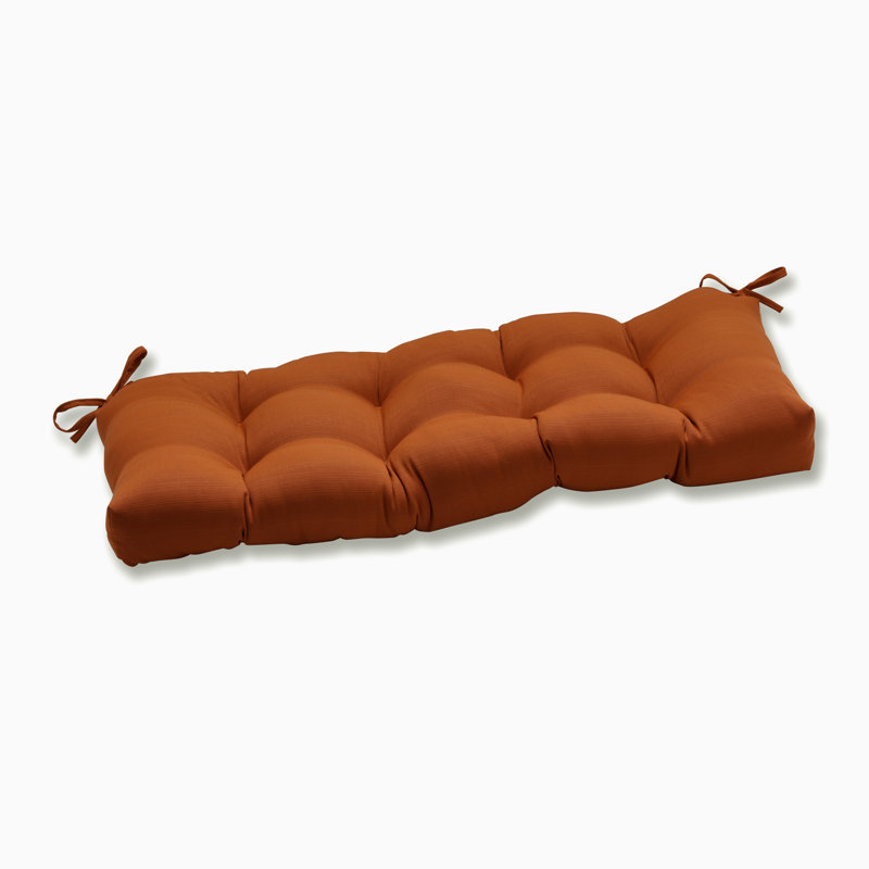 Coussin de siège intérieur / extérieur Renelde, L 48 po, Orange