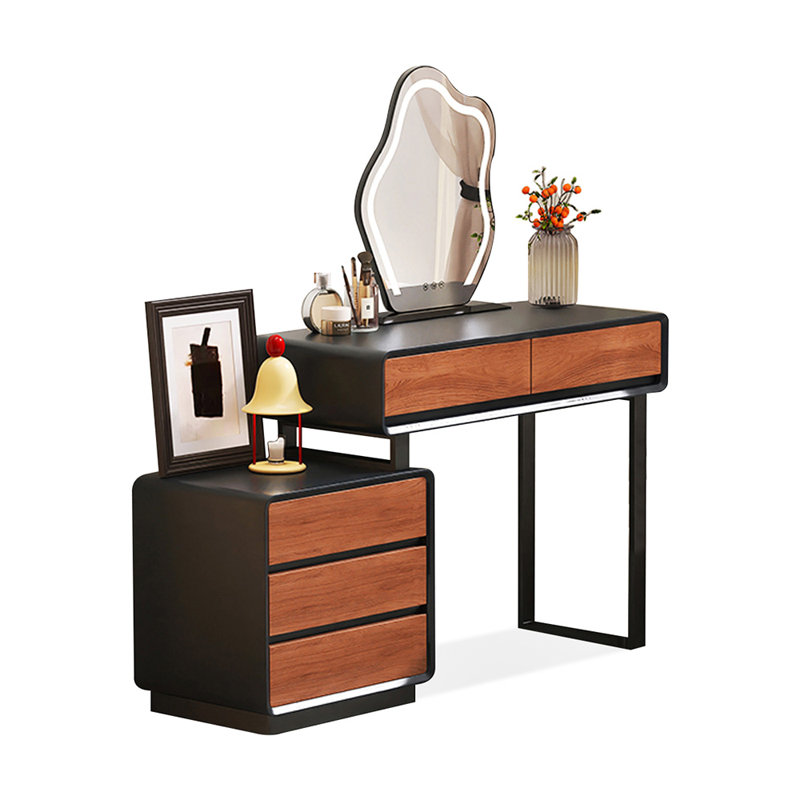 Makeup Vanity with Light mirror,5 drawers