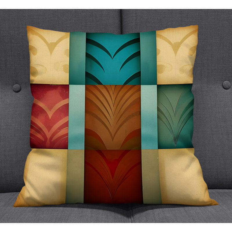 Coussin décoratif, Housse de coussin seulement - sans coussin, H 18 po x l 18 po