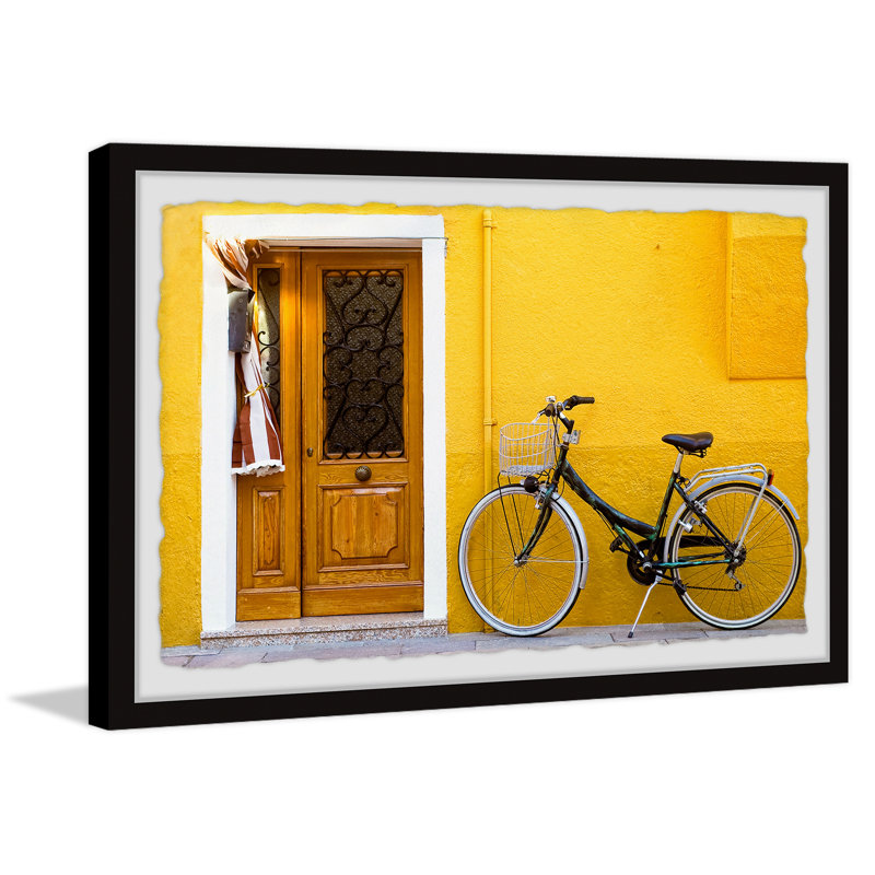 At The Back Alley by Marmont Hill - Single Picture Frame Painting, 41cm H x 61cm W x 3.81cm D
