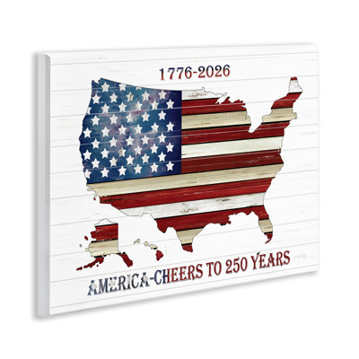 America 250 Year Celebration Wall Plaque, design by Cindy Jacobs