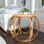 Savannah Woven Rattan Round End Table