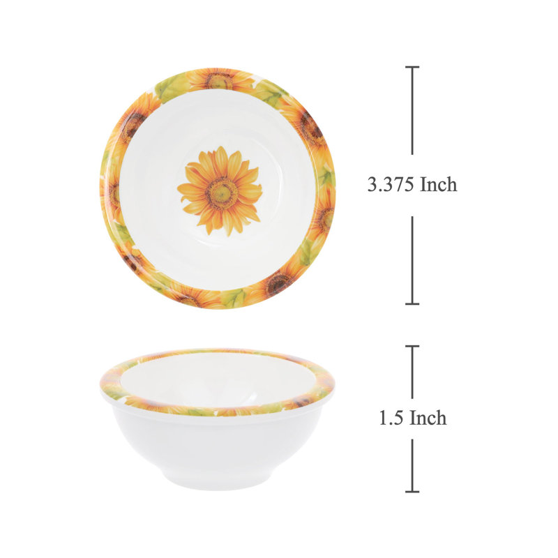 3 3/8" Mini Bowl S6, Sunflower