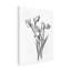 Art sur toile, ligne de bolognaise et tulipes au fusain-104292967