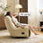 Artificial Leather 360° Rotation Function Recliner-1370792015