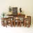64'' Solid Wood Console Table