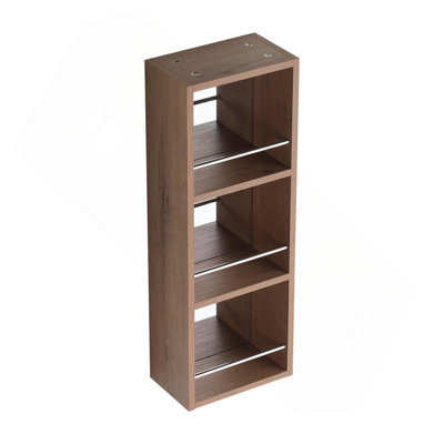 10-Inch Wall Mounted Bathroom Cabinet With Storage Shelves(Without Door & Mirror)