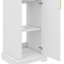 Ensemble de meuble-lavabo simple 16 po avec lavabo en céramique, porte à fermeture douce et tablette réglable 16 po