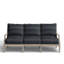 Haley Teak Patio Sofa with Cushions-70063483-38579391-70063489