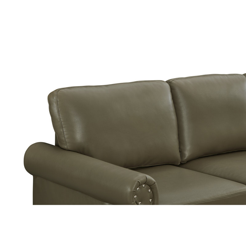 Fauteuil de salon moderne en similicuir