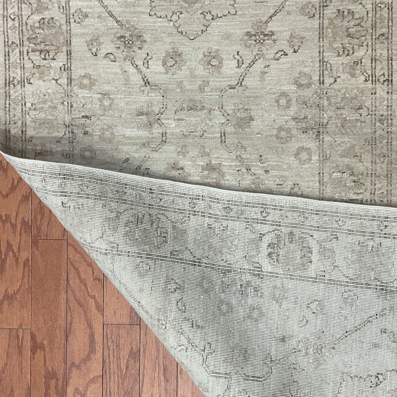  Handmade Oushak Wool Runner