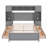 Wooden Bed With All-In-One Cabinet And Shelf-341904050