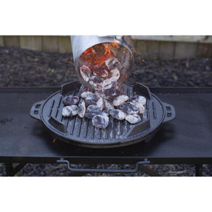Lodge 36.3cm W Portable Charcoal Grill