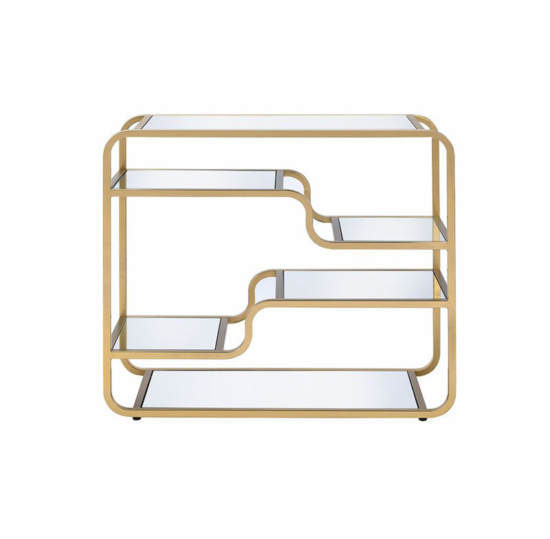 Veazey 36'' Glass Top Console Table