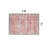 Labarbera Machine Washable Red/Gray Non-Slip Backing Area Rug-1331029484
